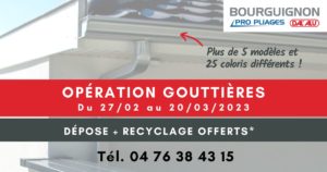 bourguignon dal'alu balise OG operation gouttières